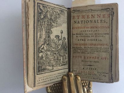 null ALMANACH - Etrennes Nationales, curious and instructive, containing the most...
