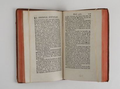 null PERIODIQUE - Journal encyclopédique…Bouillon, Imprimerie du Journal, 1761-1770....