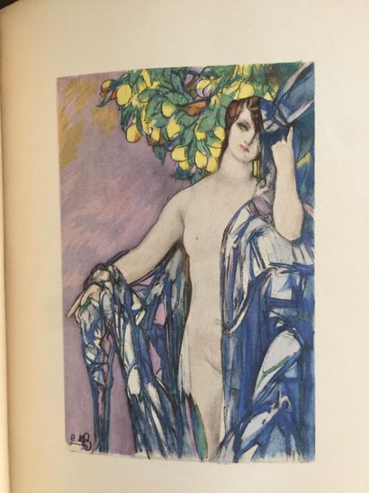 null BAUDELAIRE (Ch.): Les Fleurs du Mal. Javal et Bourdeaux, 1933. In-8 demi-chagrin...