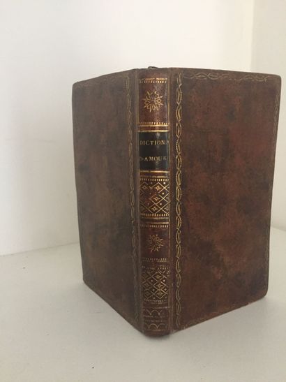 null GIRARD de PROPIAC: Dictionary of Love. Chaumerot, 1808. In-12 contemporary brown...