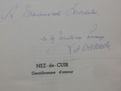 null LA VARENDE (J. de): Nez-de-Cuir gentilhomme d'Amour. Rouen, Maugard, 1936. In-4...