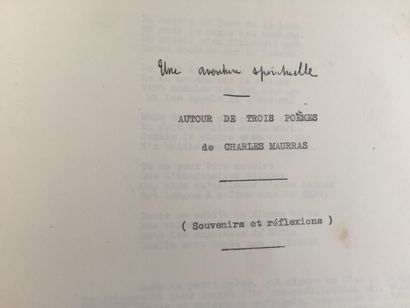 null [BORDEAUX] Archives Louis-Georges PLANES-BURGADE (1891-1974) , journaliste et...
