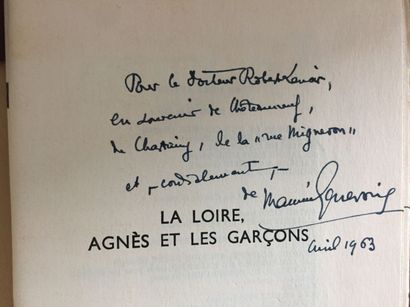 null GENEVOIX (Maurice): La Loire, Agnès et les garçons. Presses de la Cité, 1962....