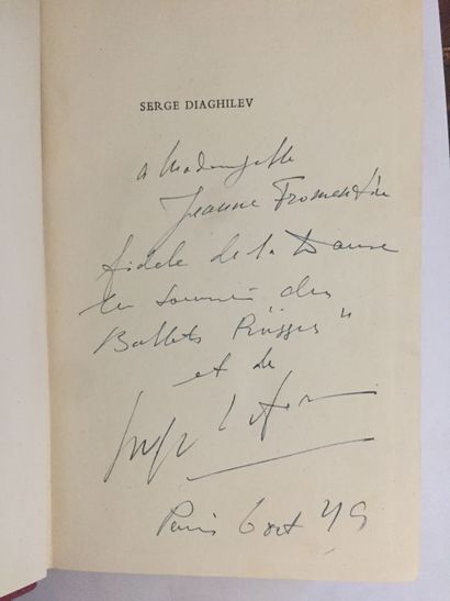 null DANSE - BALLETS - LIFAR (Serge): Serge Diaghilev his life his work his legend....