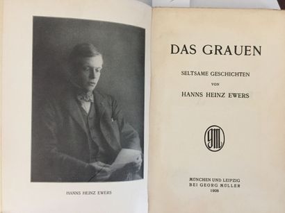 null LITTÉRATURE FANTASTIQUE - EWERS (Hanns Heinz): Das Grauen. Munich et Leipzig,...