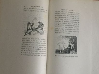null [DUBOIS] Aventures du Gourou Paramarta. Conte drolatique indien. Barraud, 1877....