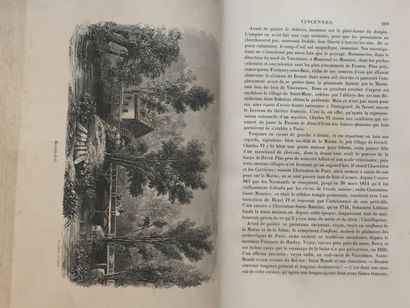 null NODIER (CH.) et LURINE (L.): Les Environs de Paris. Paysage, histoire, monuments,...