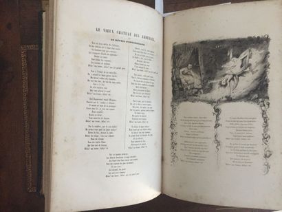 null MUSIQUE - Chants et chansons populaires de la France. Delloye, 1843. 3 vol....