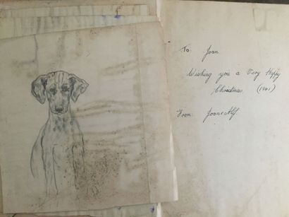 null BARKER (K.F.): Just Pups. Sketches in Pen Pencil. London, Country Life LTD,...