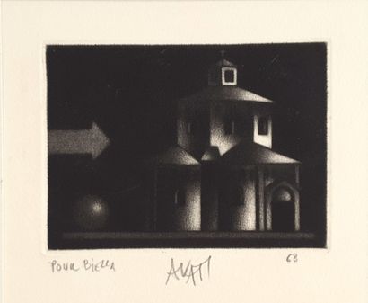 null BEAUX-ARTS – Mario AVATI (Monaco 1921-2009, peintre et graveur élève d’Edouard...