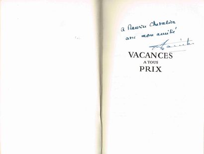 null Pierre DANINOS (1913-2005, Ecrivain et humoriste (Carnets du major Thompson)...