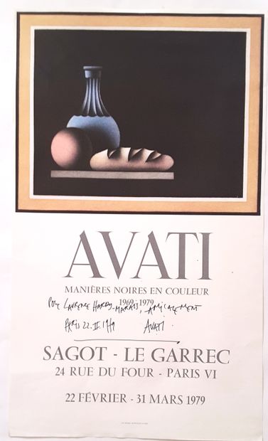 null BEAUX-ARTS – Mario AVATI (Monaco 1921-2009, peintre et graveur élève d’Edouard...