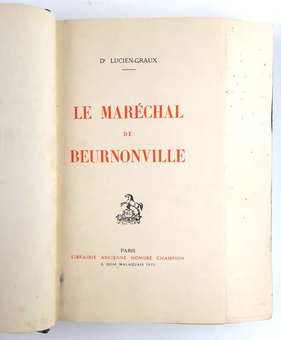 null BIBLIOPHILIA - Lucien GRAUX (1878 - deportation 1944, doctor, perfume industrialist...