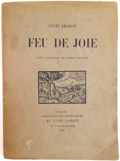 null Louis ARAGON (1897-1982, poet, journalist and novelist) / "Feu de Joie" (Aragon's...