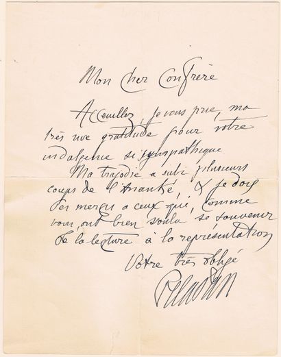 null Sâr PELADAN ou Sâr MERODACK (Joséphin Péladan dit, 1858-1918, Occultiste, écrivain...