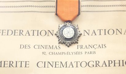 null CINEMA – Fédération Nationale des Cinémas Français / Diplôme de Chevalier du...