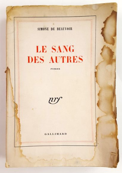 null Simone de BEAUVOIR (1908-1986, romancière et philosophe) / « Le Sang des Autres...