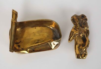 null Roger Bezombes (1913-1994)

La sardine

Epreuve en bronze doré, signé sur le...