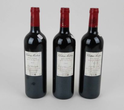null 3 bouteilles Montrose 2004      

Étiquettes légèrement tachées

Expert Ambroise...