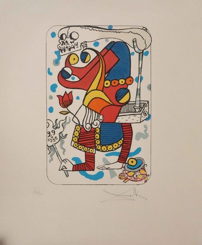 null Salvador Dali (1904-1989)

Cartes à jouer : le Joker

Lithographie sur papier,...