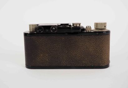 null Black Leica III camera n°144186 (1934) with Elmar 3.5/5cm lens n°184159 (1933,...