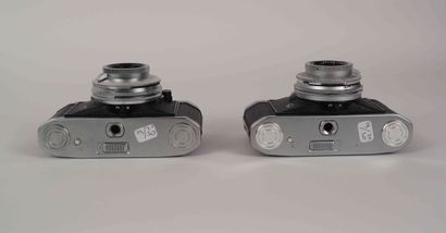 null Set of two cameras: Foca Flex (Oplar-Color 2.8/5 cm lens) and Focaflex Automatic...