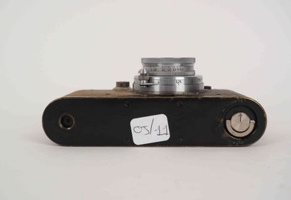 null Black Leica III camera n°144617 (1934) with Summar 2/5cm lens n°388937 (1937,...