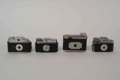 null Set of four miniature cameras: Beica, Mycro, Coly and Petie.