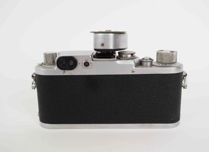 null Appareil photographique Leica III f n°580678 (1951) sans objectif, avec Metraphot...
