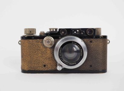 null Appareil photographique Leica III noir n°144617 (1934) avec objectif Summar...
