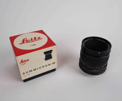 null Objectif Leica Leitz Macro-Elmarit-R 2.8/60 mm n°2497321 (1971), sans bouch...