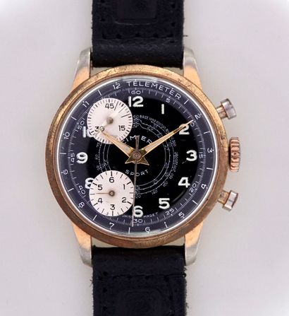null Cimier Sport / R. Lapanouse Ltd

Rare montre chronographe de sport en plaqué...