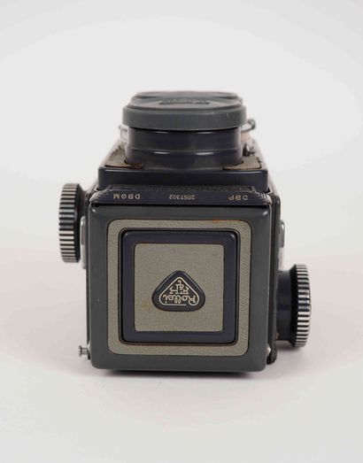 null Rolleiflex 4x4 camera n°2057302 with Schneider-Kreuznach Xenar 3.5/60 mm and...