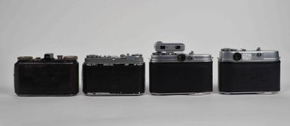 null Set of four miscellaneous Kodak cameras: Retina, Retina Ia, Retina Ib and Retina...