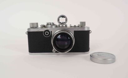 null Leica IF camera n°578054 (1952, E. Leitz Wetzlar Germany) with Summitar 2/5...