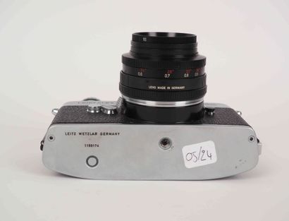 null Leicaflex camera n°1169174 (1967) with Summicron-R 2/50 mm lens n°2080395 (1965,...