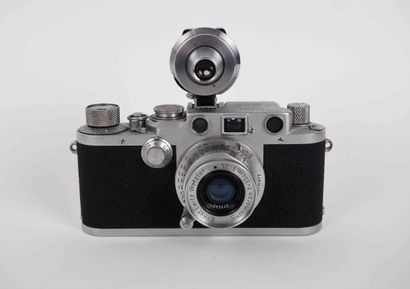 null Leica II c camera n°444044 (1948) with Summaron 3.5/3.5 cm lens n°882545 (1951)...