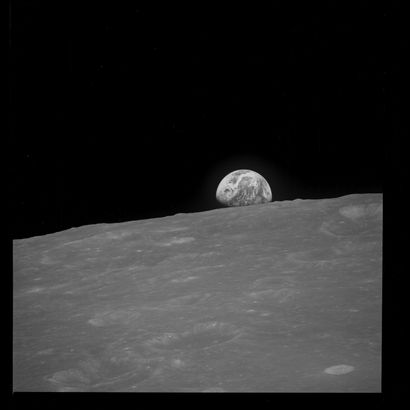NASA. LARGE FORMAT. Photograph of the first...