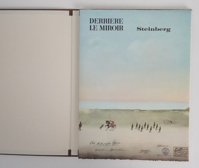Saul STEINBERG (1914-1999) Derrière le Miroir N°192, 1971
Maeght 1971, in-folio in...
