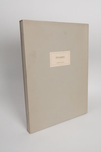 Saul STEINBERG (1914-1999) Derrière le Miroir N° 224, 1977
Maeght 1977, in-folio...