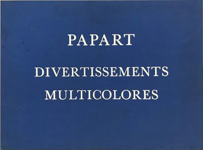 Max PAPART (1911-1994) Divertissements multicolores, 1992
Portfolio of ten original...