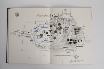 Saul STEINBERG (1914-1999) Derrière le Miroir N°192, 1971
Maeght 1971, in-folio in...