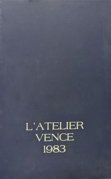 ECOLE DE VENCE L'Atelier Vence 1983 Porfolio of prints by thirty artists from the...