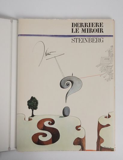 Saul STEINBERG (1914-1999) Derrière le Miroir N° 157 1966
Maeght 1966, in-folio in...
