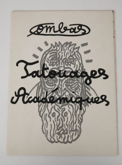 Robert COMBAS (ne en 1957) Academic tattoos, 1995
Album printed in serigraphy by...
