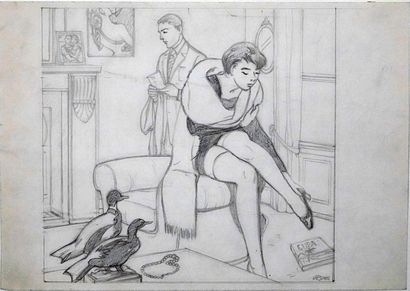 null VARENNE Alex

Couple with ducks

Graphite signed lower right

30 x 42 cm
