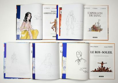 null PAQUES Olivier

Lois

Set of 5 albums in original edition with drawings

Very...