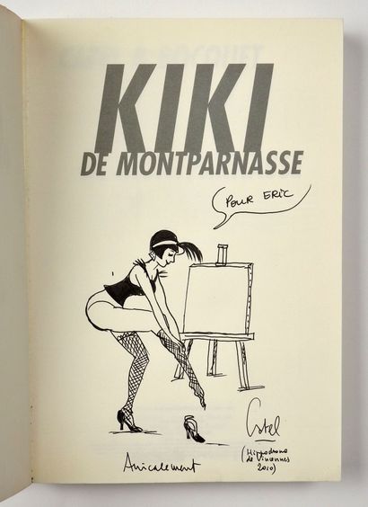 null CATEL

Kiki de Montparnasse

Jolie dédicace représentant Kiki passant ses bas,...
