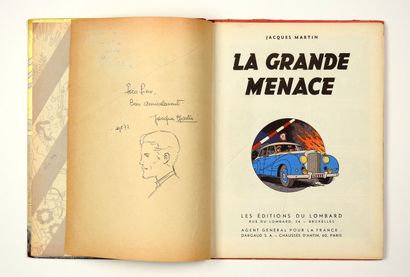 null MARTIN Jacques

Lefranc

La grande menace in first edition with old dedication...