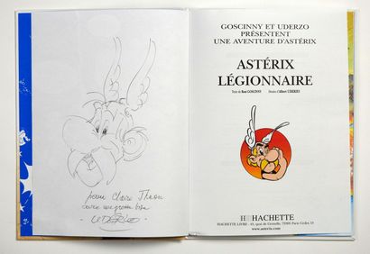 null UDERZO Albert

Asterix

Nice dedication representing Asterix in the Legionnaire...